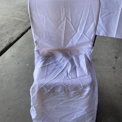 70 White Chairs Cover