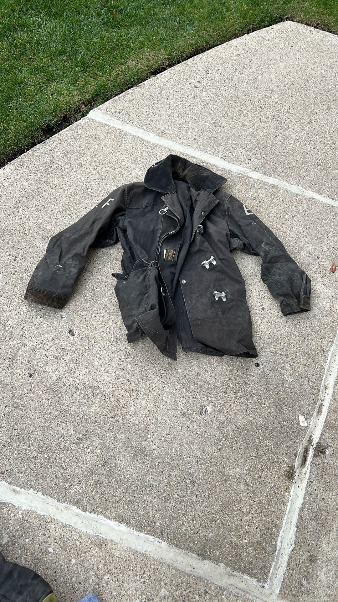 Vintage Fire Department Coat