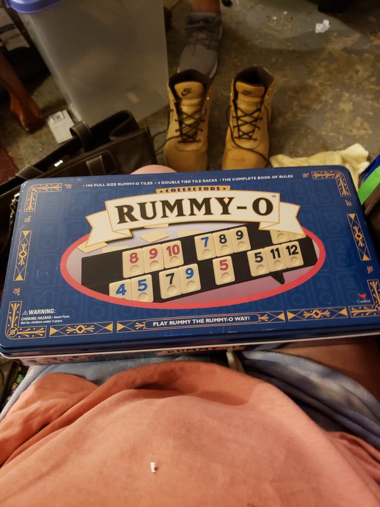 Rummy-O Board Game