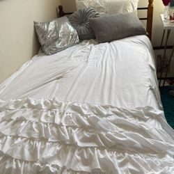 Twin Size Complete Bed 