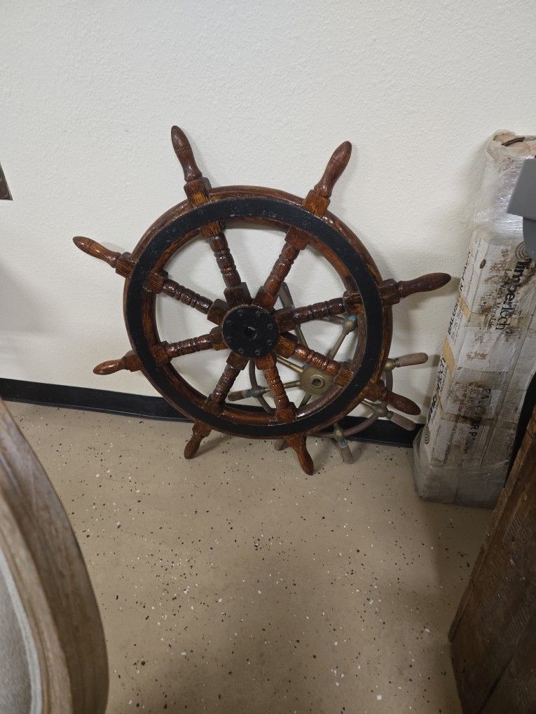Ships Wheel 40" Max Width