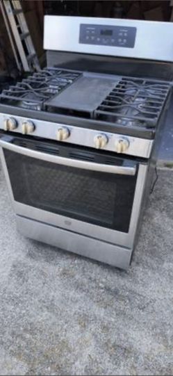 GE OVEN RANGE GAS