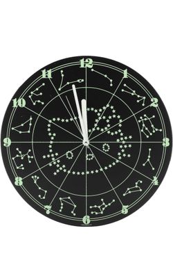 Bioworld Hello Kitty Zodiac Stars Glow-in-The-Dark Wall Clock