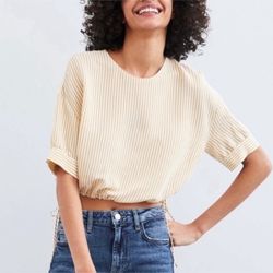 Zara Crop Top Size Large