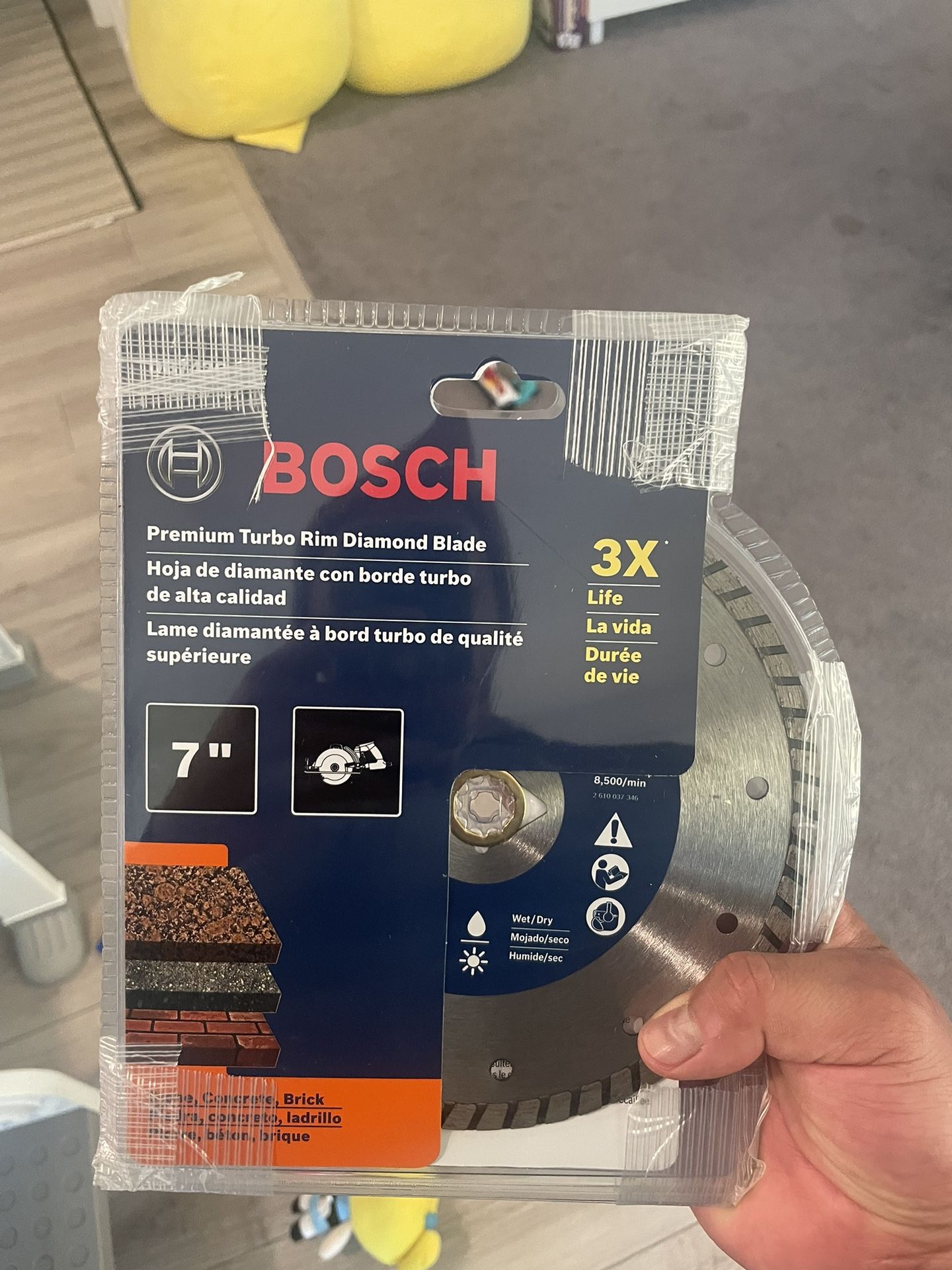 Bosch 7inch Diamond Blade
