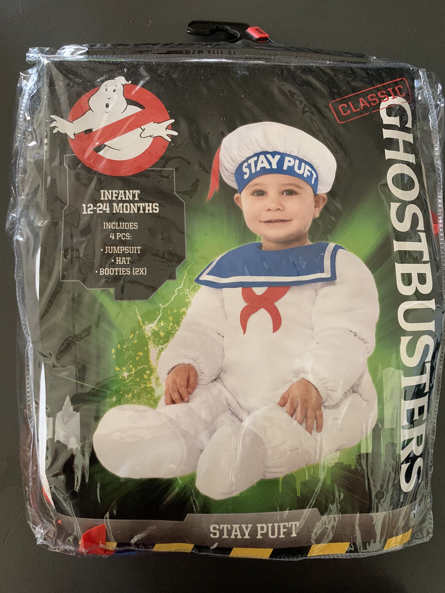 Infant Ghost Buster ( Stay Puff ) 12-24Months