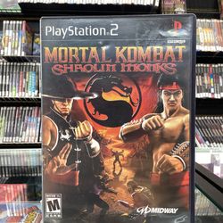 Mortal Kombat Shaolin Monks PS2