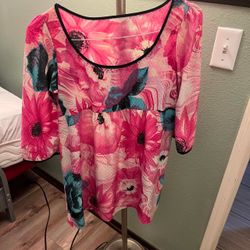 Blouses and short dresses