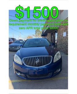 2016 Buick Verano no credit application no requirement