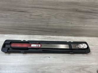 Snap-on TQFR250E 40–250 ft-lb Flex-Head Torque Wrench with Case(PO1025394)