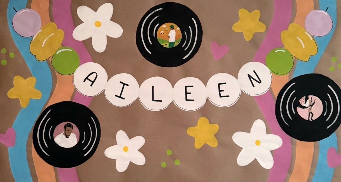 Custom banners for birthdays/special events!
