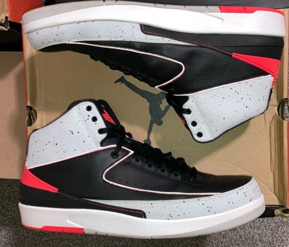 Retro Jordan 2 Infrared Cement Size 11.5