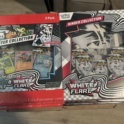 Pokemon Black Bolt Collection + Unova Poster Collection (White Flare)