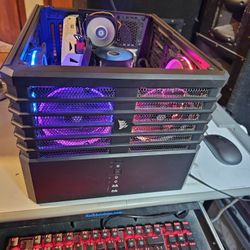 Corsair Gaming PC. i7-3.0GHz CPU 9TH-Gen 16GB Ram 512GB SSD+1TB HDD GPU: GTX 8GB.