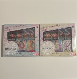 One piece illustration box v1 & v2