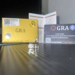 GRA CERTIFIED Moissanite Earrings 