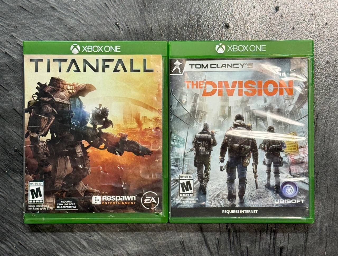 LOT OF 2 - Titanfall by Respawn Entertainment and Tom Clancy's The Division by Ubisoft.