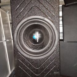 12" Nemesis Audio Subwoofer And Amplifer
