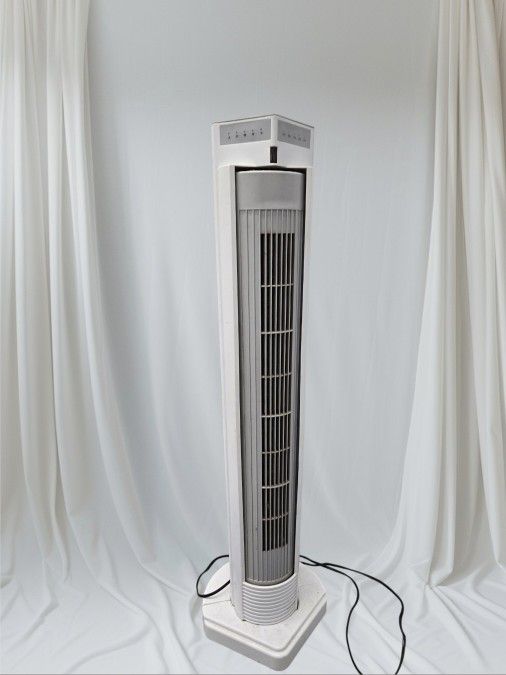 OmniBreeze premium tower fan with internal oscillation