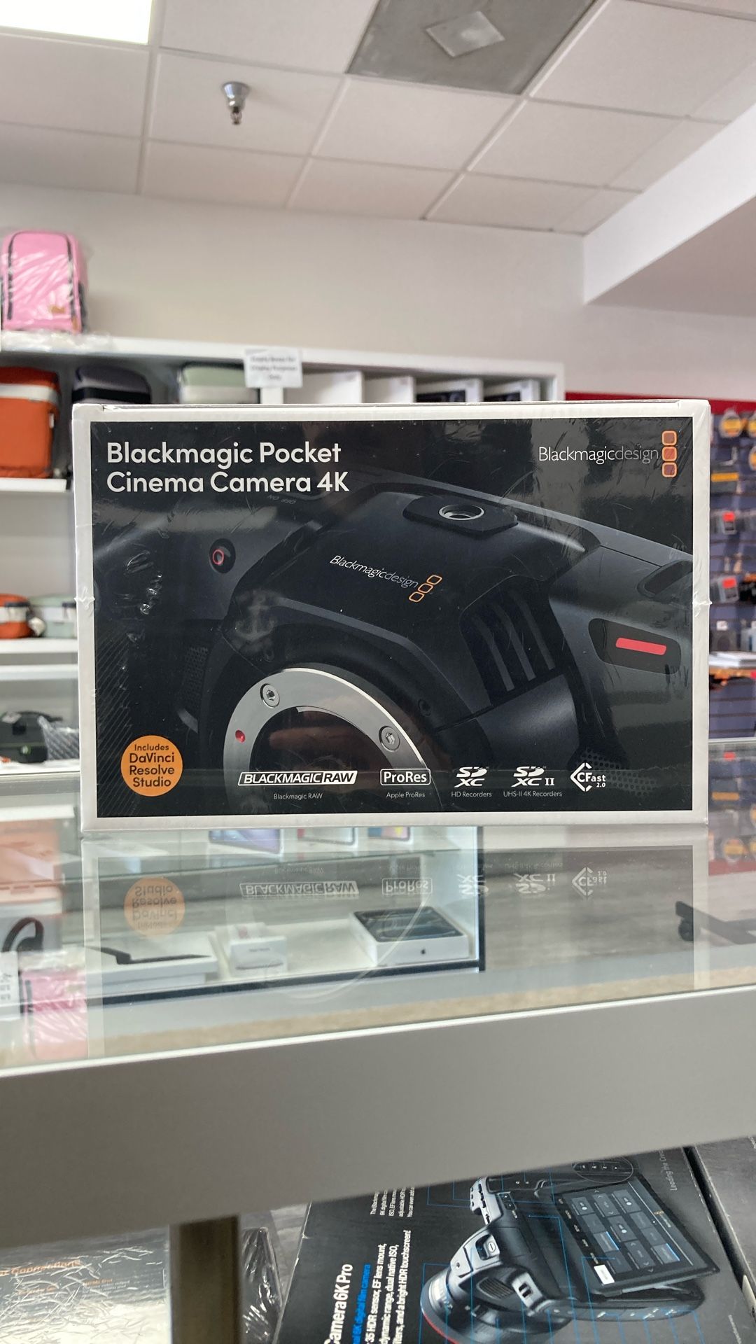 Blackmagic Pocket Cinema Camera 4K Limited Time Sale! 6/20