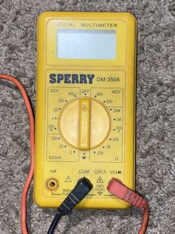 Sperry Digital Multimeter DM 350A
