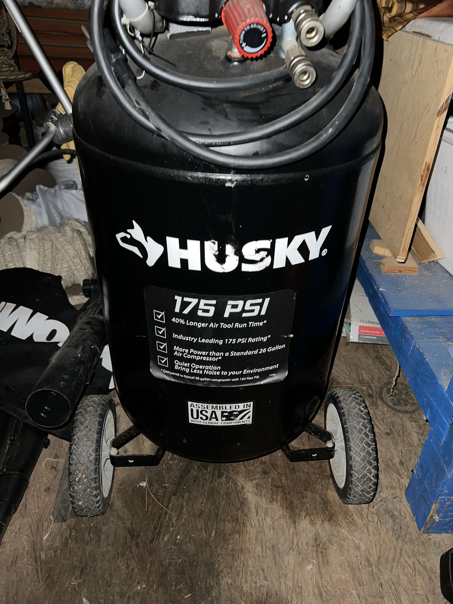 Husky 30 Gal 175 Psi