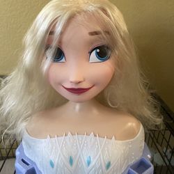 Elsa Head Makeup And Hair
