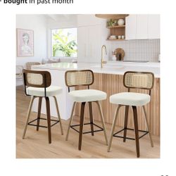（sets of 3）bar stool，swivel 29