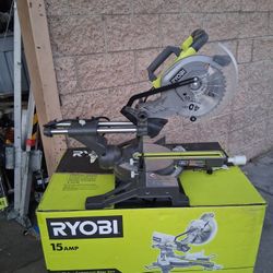 RYOBI
15 Amp 10 in. Corded Sliding Compound Miter Saw with LED Cutline Indicator