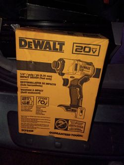 DeWalt 20V Max Impact Driver DCF840B