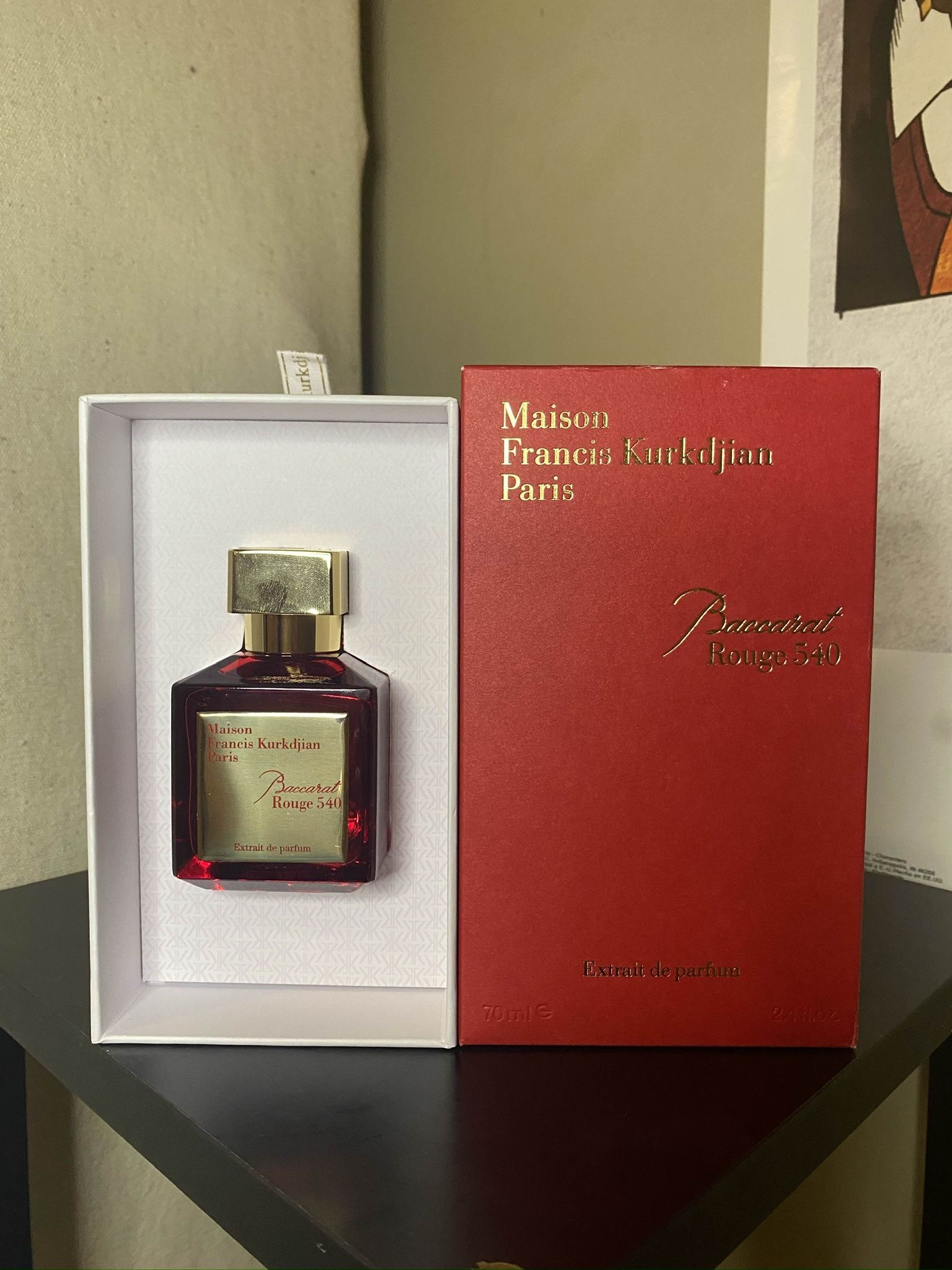Baccarat Rouge 540 Unisex Cologne 70ml *Price Negotiable*