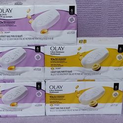 Jabón olay paquetes de 6 barras