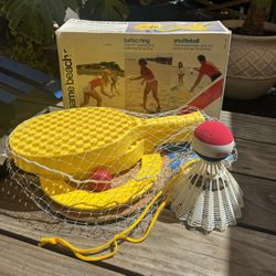 Vintage Sportscraft 3 Game Beach Set
