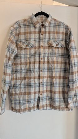 Patagonia plaid flannel size M
