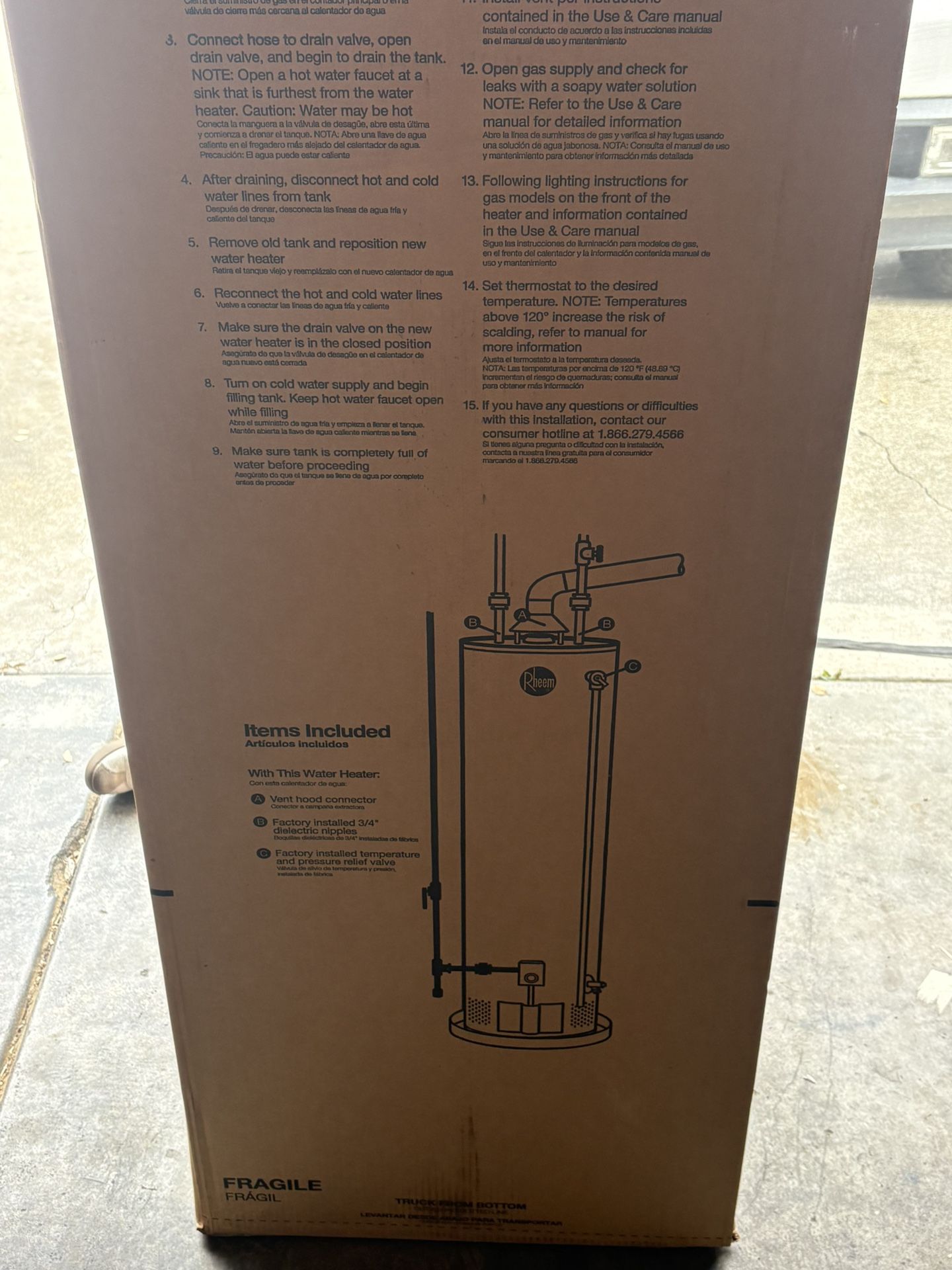 Natural Gas Water Heater