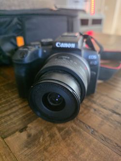 Canon - EOS R10 Mirrorless Camera with RF-S18-45 f/4.5-6.3 IS STM Lens - Black