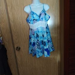 Summer Polyester Mini Dress New