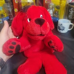 Clifford The Big Red Dog Scholastic Plush Hand Puppet Vintage