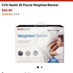20 Pound Weighted Blanket (no box)