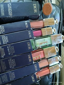 Dior lip gloss and lip oils