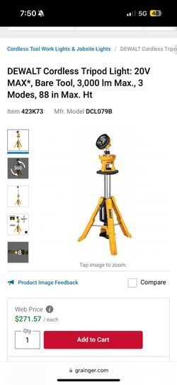 DeWalt Work Light 
