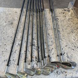 Mizuno Irons plus 3 extras 