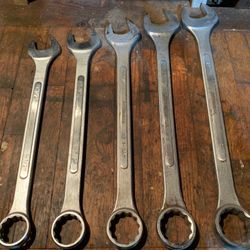Large SAE Wrench Set