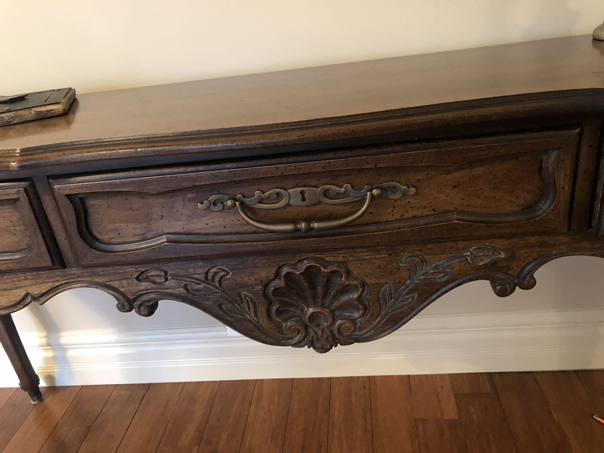 Victorian console table