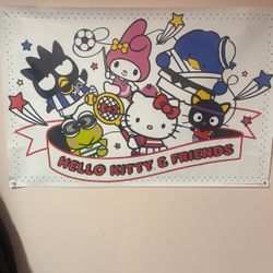 Hello Kitty and friends poster sporty