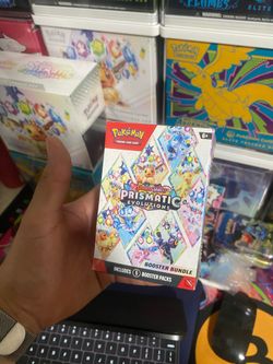 Prismatic evolutions booster bundle