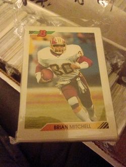 100 football cards