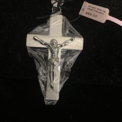 Large Silver Cross 
