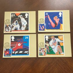 Great Britain First Day Of Issue Philatelic Postcards 