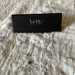 Nicole MILLER NY Sunglasses  Hard Shell Case BLACK Silver Signature Eye Glasses